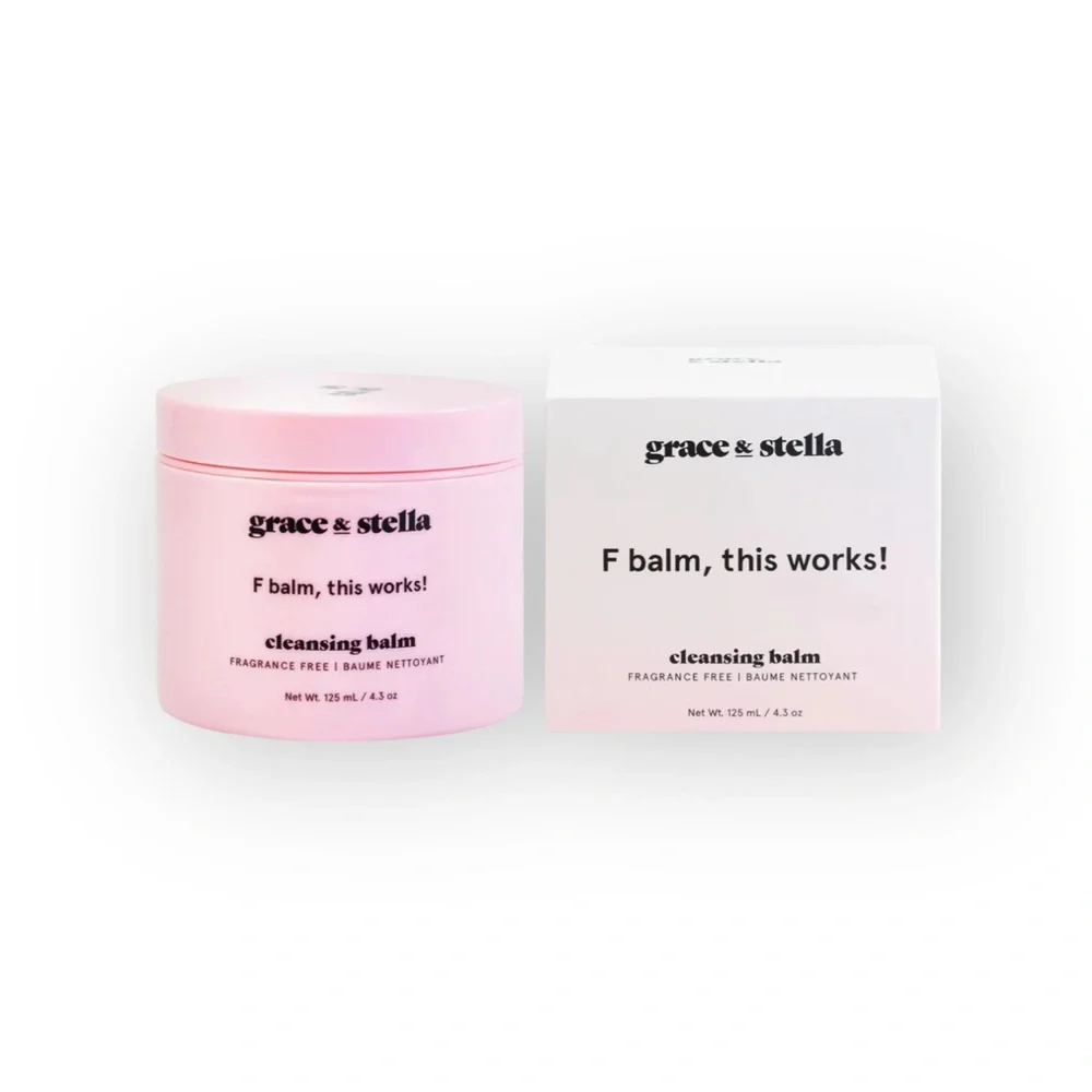 new Grace & Stella ㋛ F balm, this works! cleansing balm ㋛ Full Size ㋛ Fresh Box